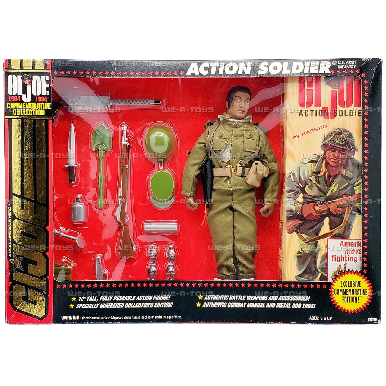 G.I. Joe Commemorative Collection Action Soldier AA 1993 Hasbro