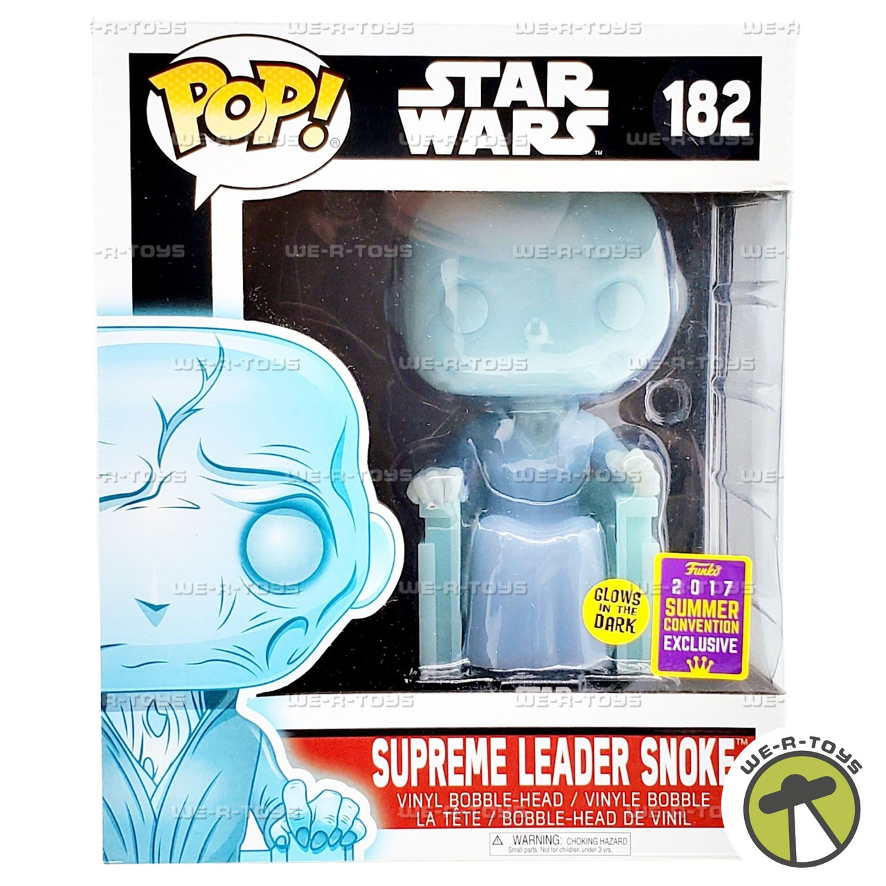 Funko POP Star Wars Supreme Leader Snoke 182 Vinyl Bobble Head 