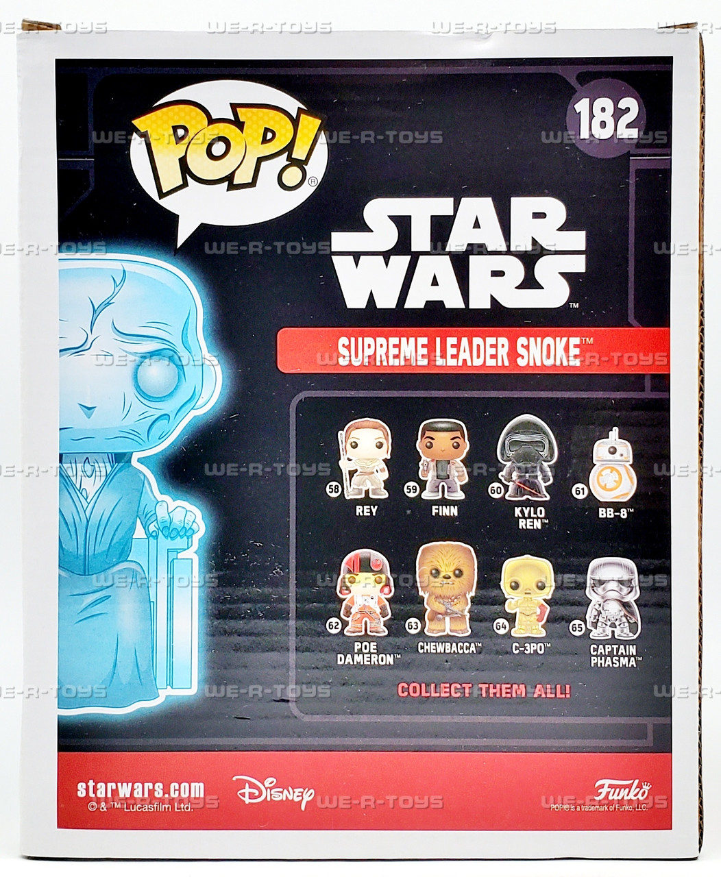 Funko POP Star Wars Supreme Leader Snoke 182 Vinyl Bobble