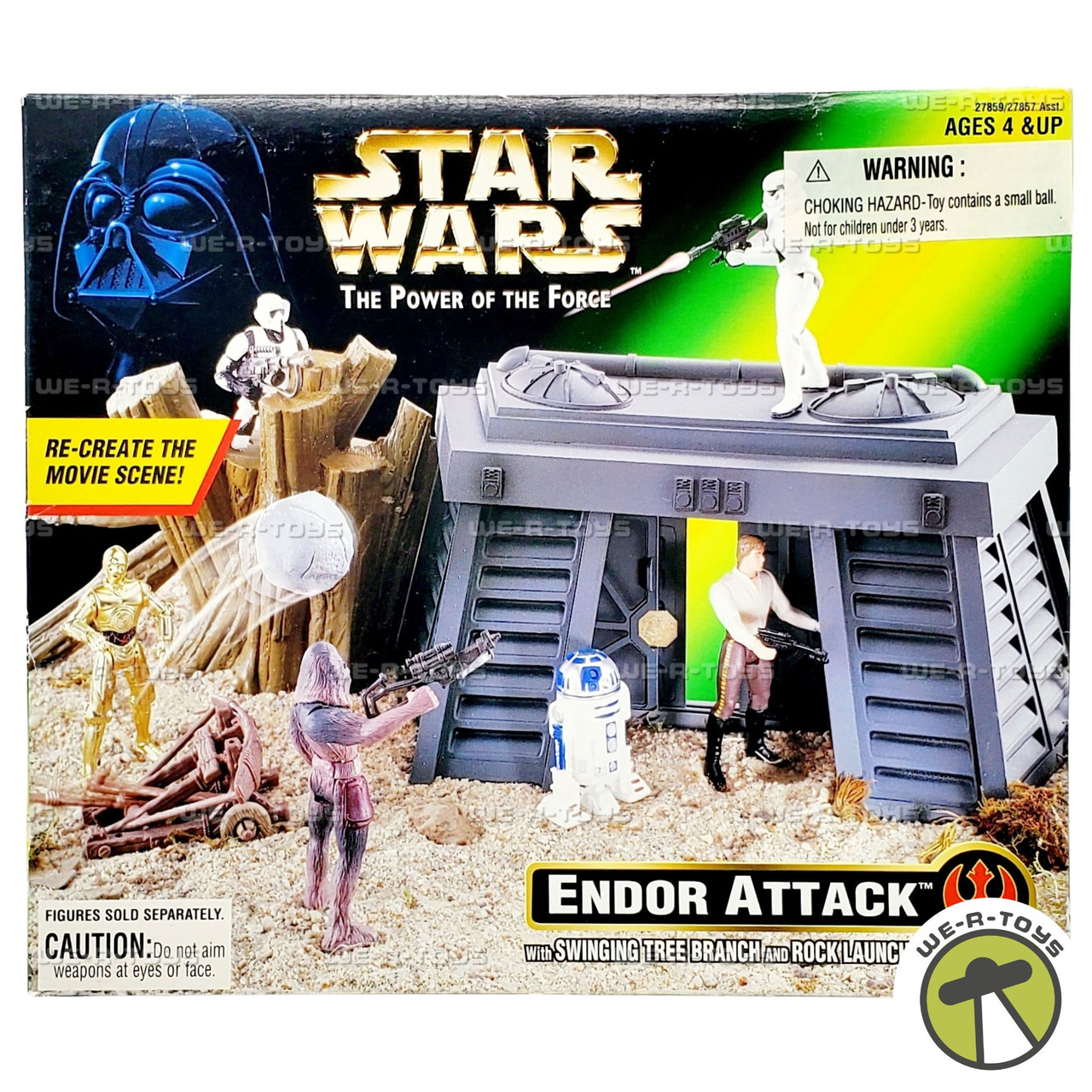 Star Wars Power of the Force Endor Attack Battle Set 1997 Hasbro