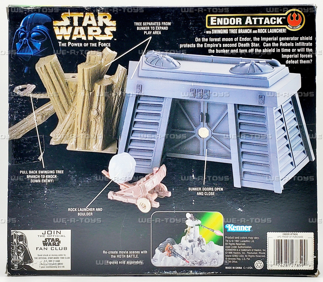 Star Wars Power of the Force Endor Attack Battle Set 1997 Hasbro