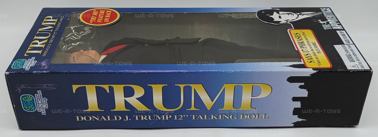 The Apprentice Donald J Trump Talking Doll 2004 Stevenson