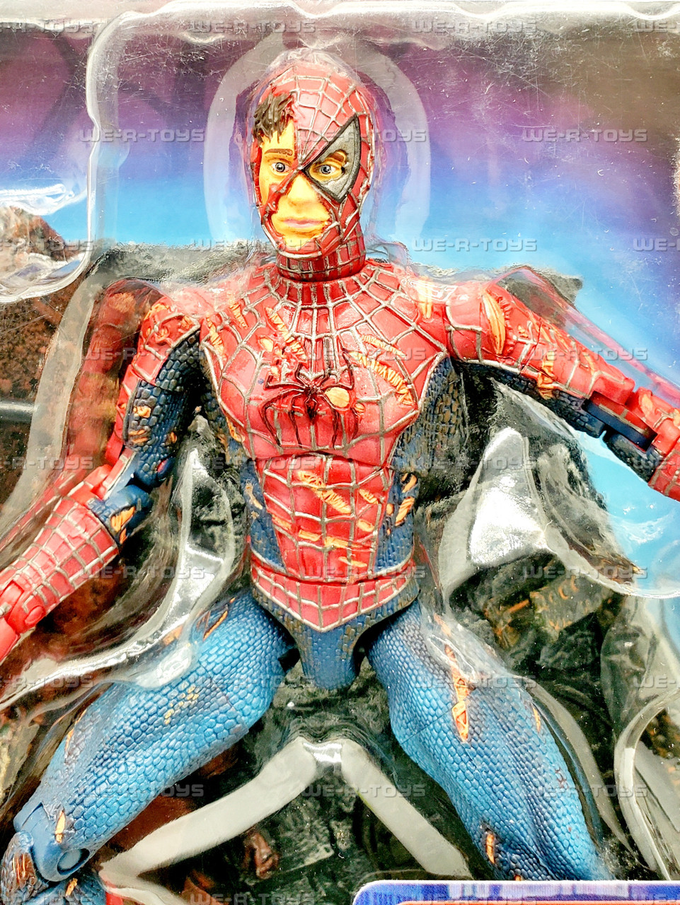 Marvel Spider-Man Battle Ravaged Spider-Man Action Figure 2007 Toy