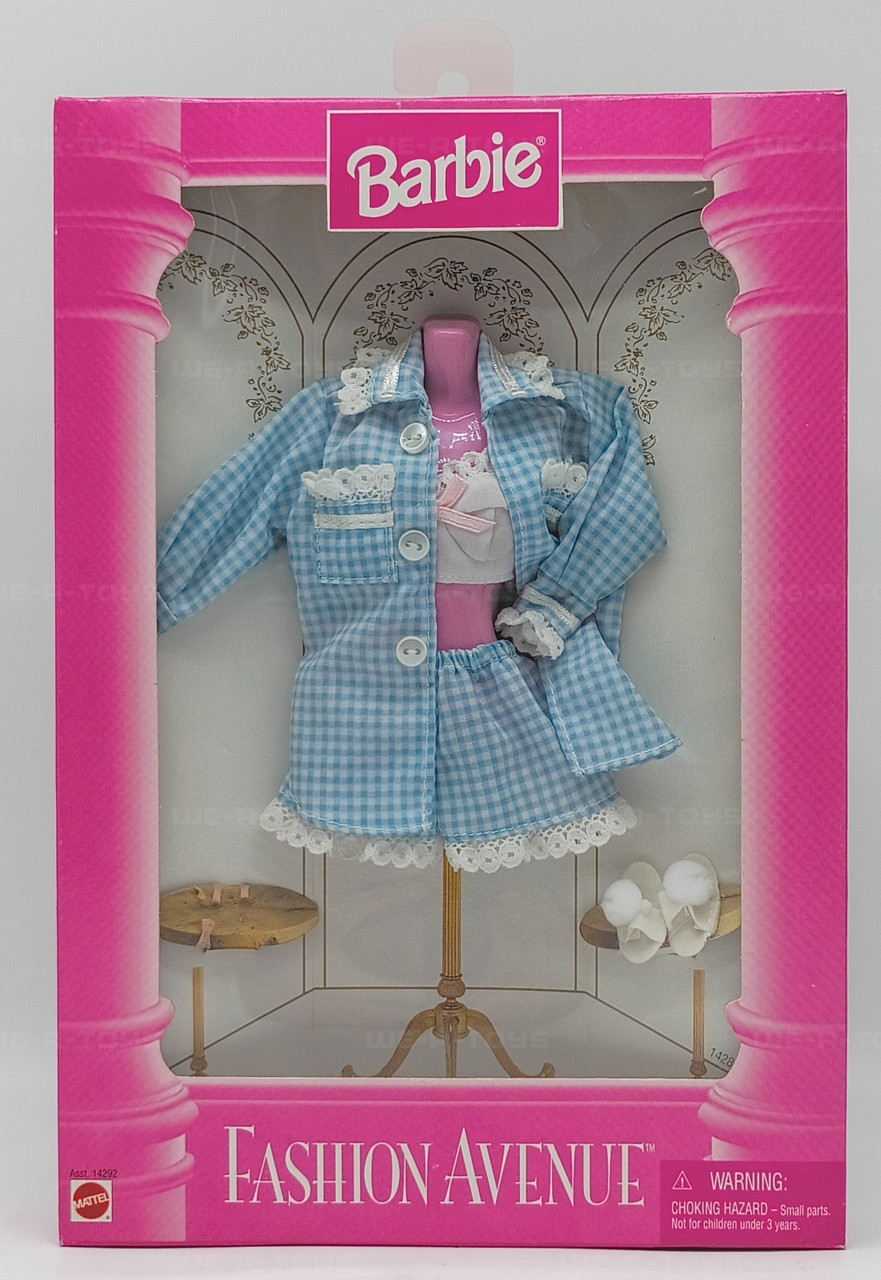 barbie blue gingham dress Barbie ~ Little Debbie
