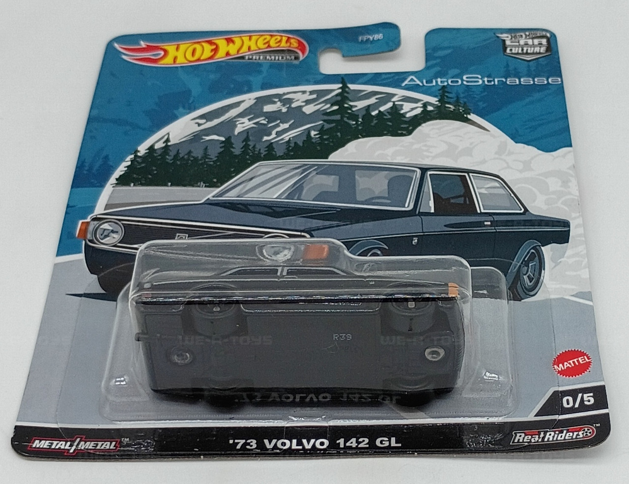 Hot Wheels Premium Chase Edition AutoStrasse '73 Volvo 142 GL