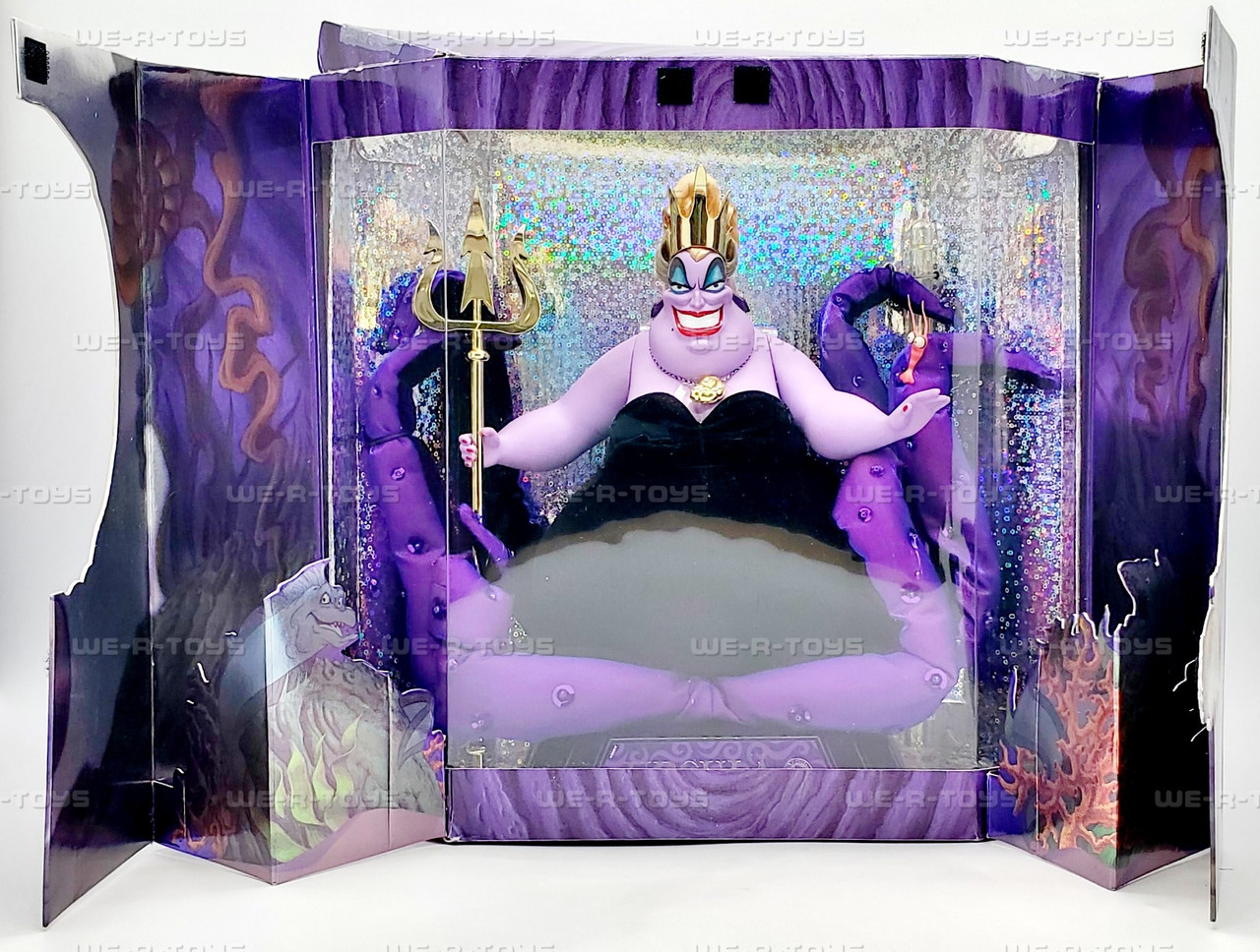 Disney's The Little Mermaid Sea Witch Ursula Doll 1997 Mattel