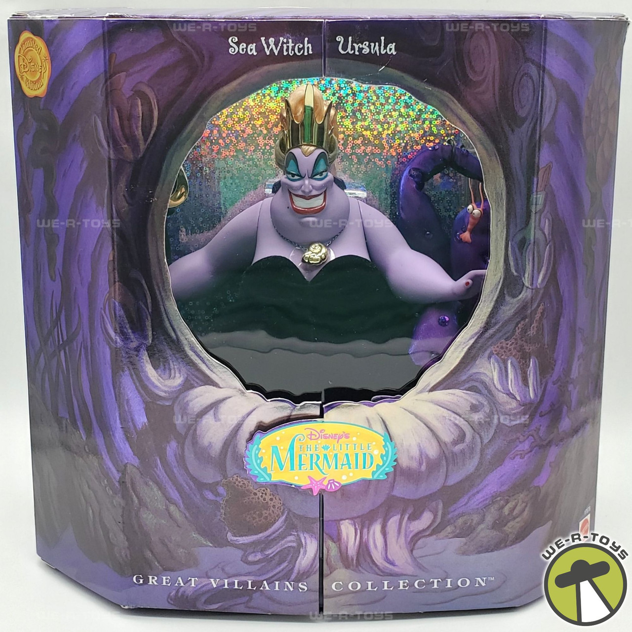 Disney Sea Witch Ursula Doll Great Villains Collection 1997 Mattel