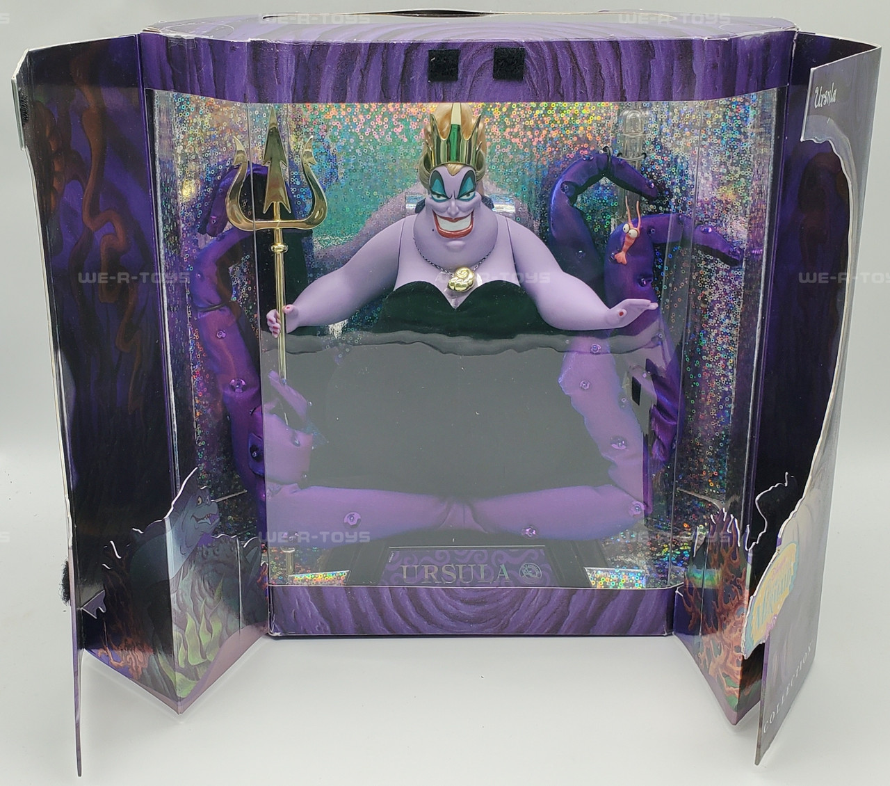 Disney Sea Witch Ursula Doll Great Villains Collection 1997 Mattel