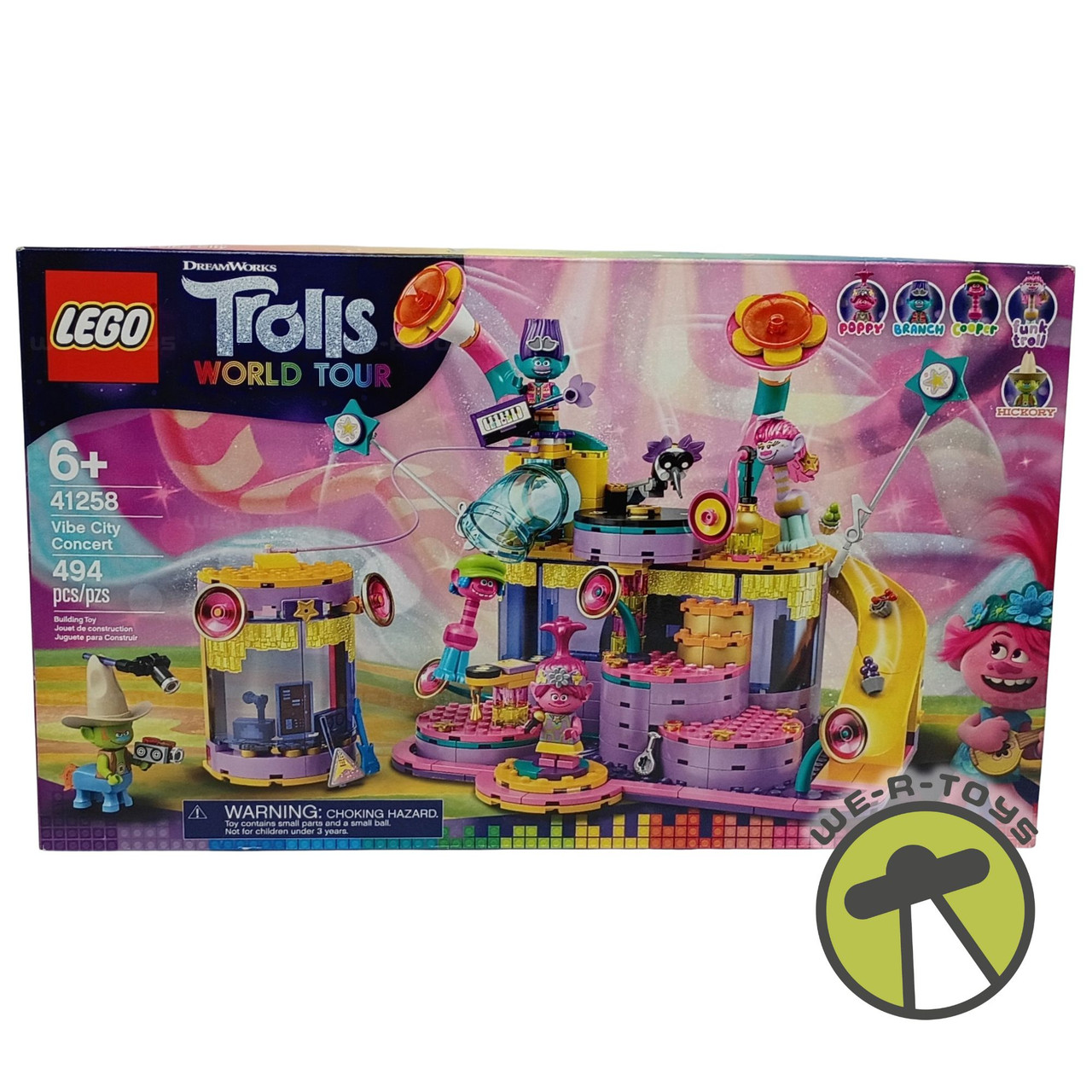 Lego DreamWorks Trolls World Tour Vibe City Concert 2020 Building