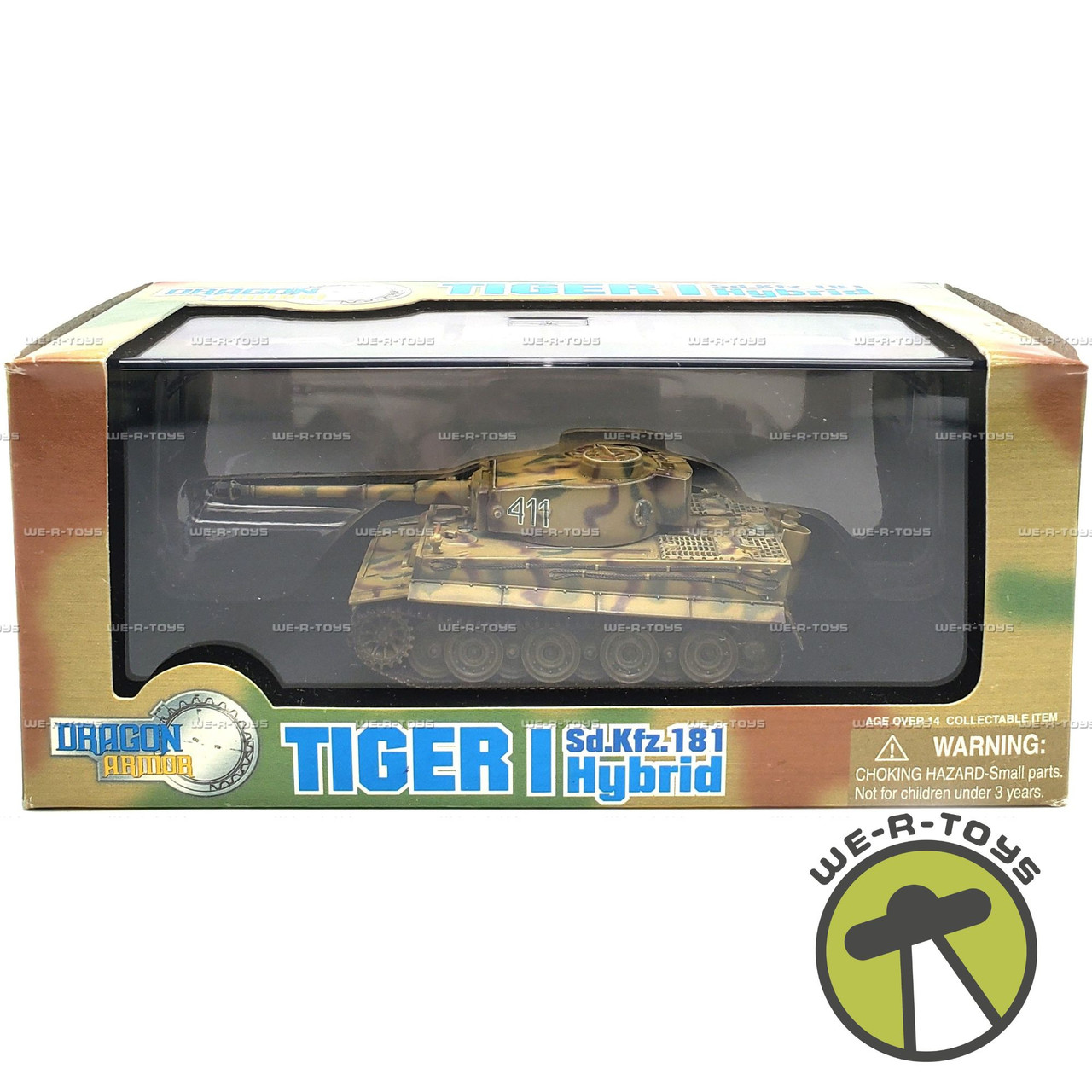 Dragon Armor Tiger I Hybrid Sd.Kfz.181 1:72 Vehicle 2007