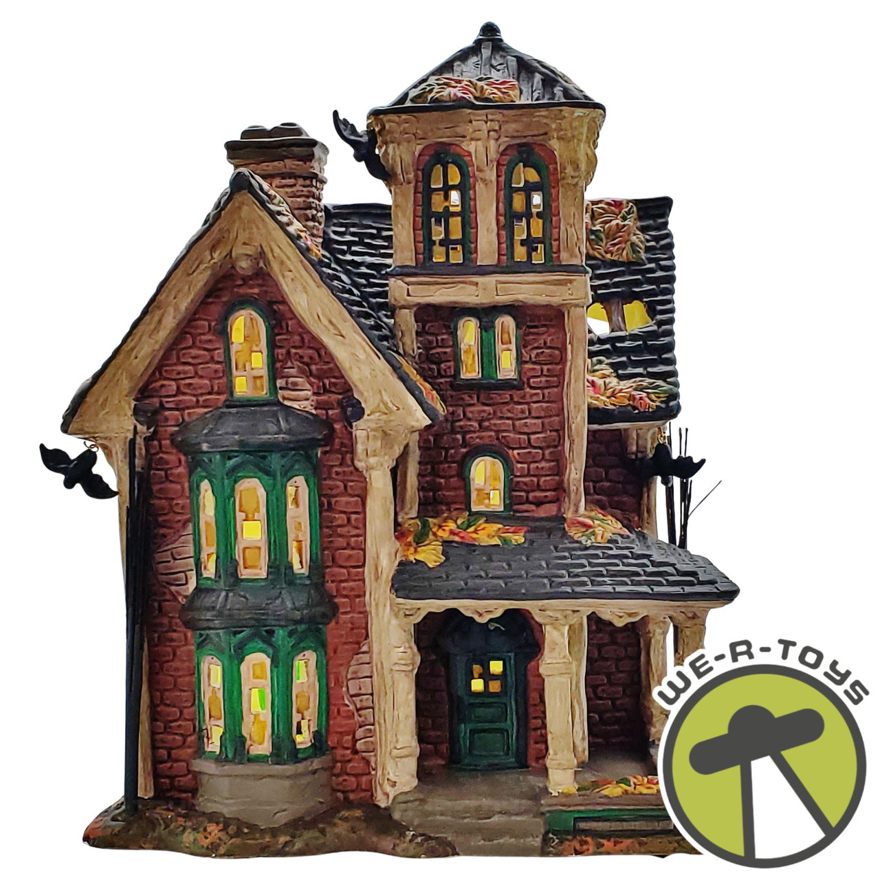 Department 56 Halloween Village Ghastly's Haunted Villa Lighted