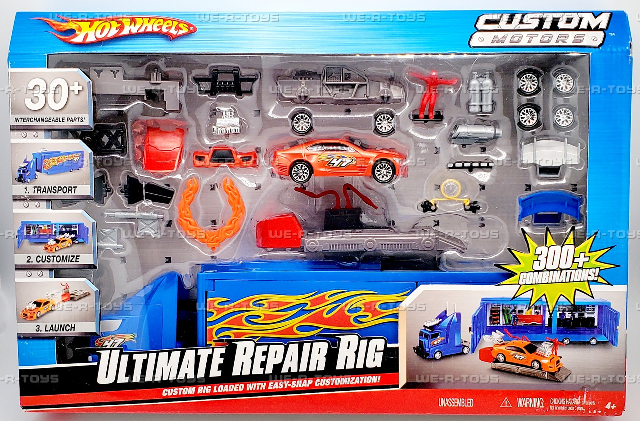 Hot Wheels Custom Motors Ultimate Repair Rig 2009 Mattel R5485