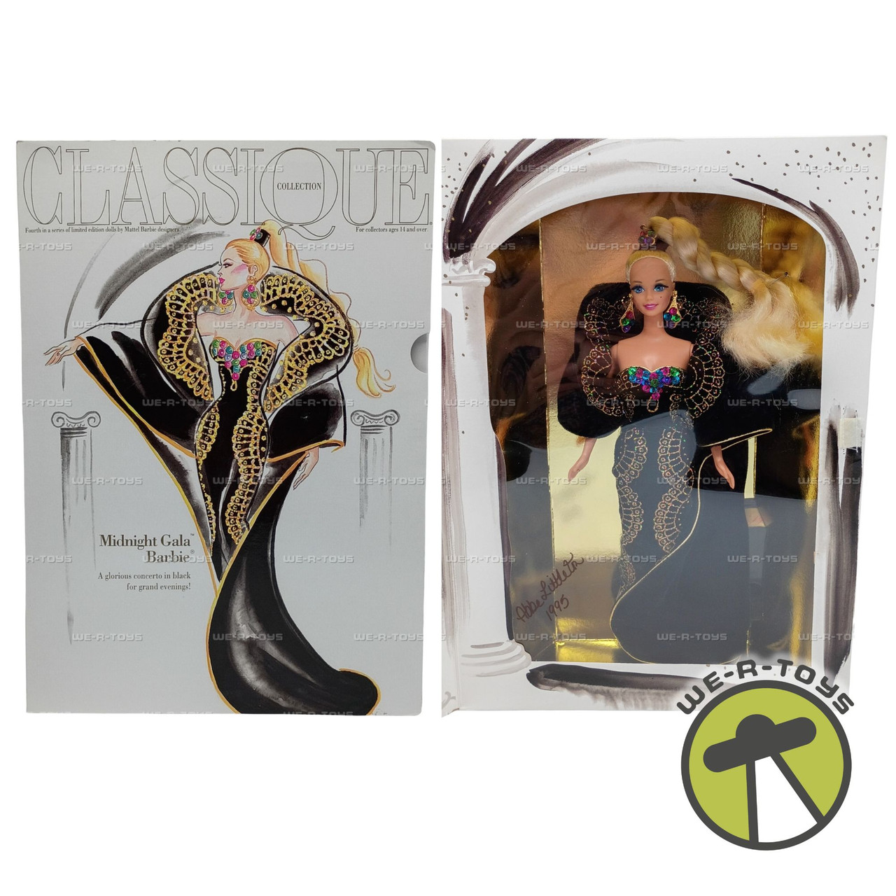 Barbie Classique Collection Midnight Gala Doll Signed by Abbe J