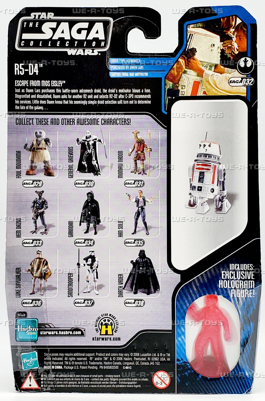 スターウォーズ　サーガコレクション29 Star Wars The Saga Collection Episode IV A New Hope R5-D4 Action