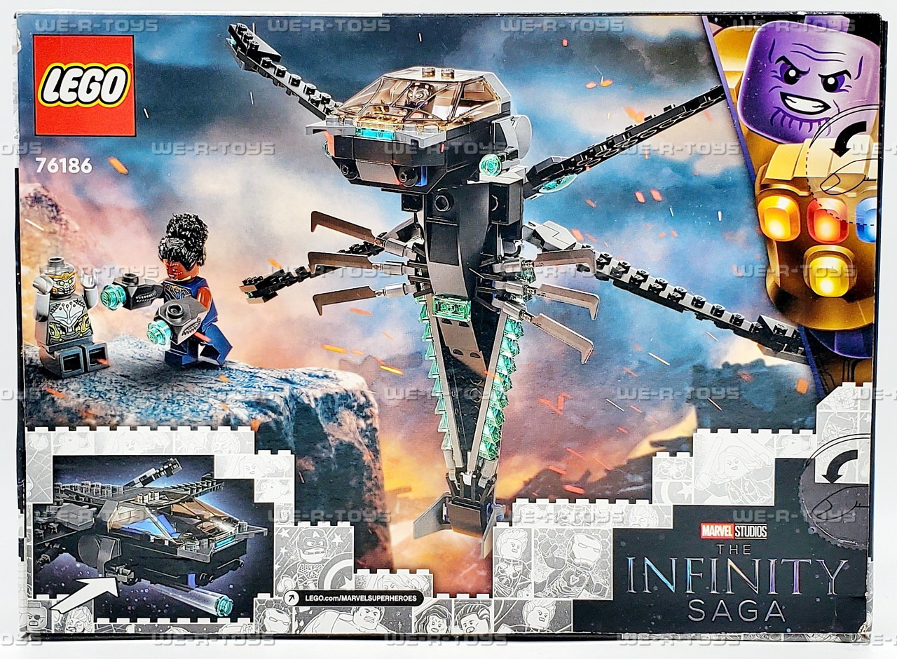 LEGO Marvel Black Panther Dragon Flyer 202 Piece Building Kit