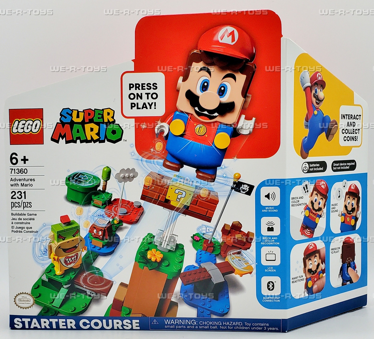 Mario Starter Course Super Mario Lego Set Inicial In LEGO Super