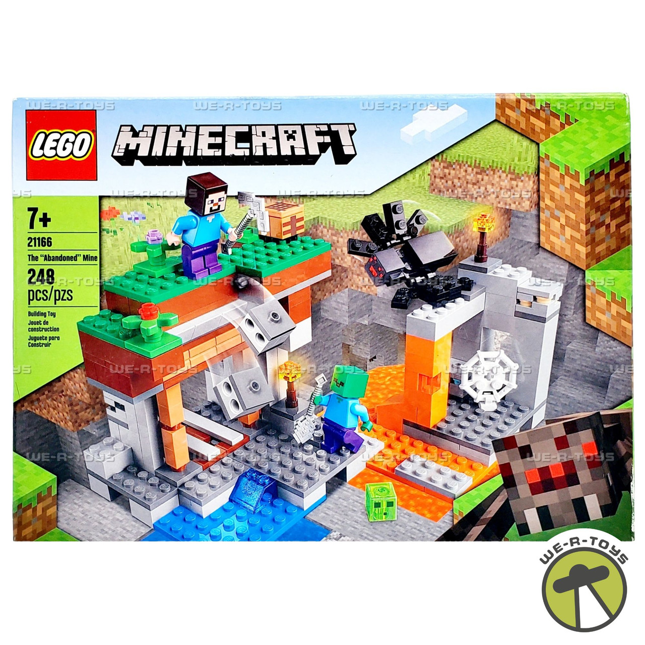 マイクラセット LEGO Minecraft The Abandoned Mine 248 Piece Building Set 21166