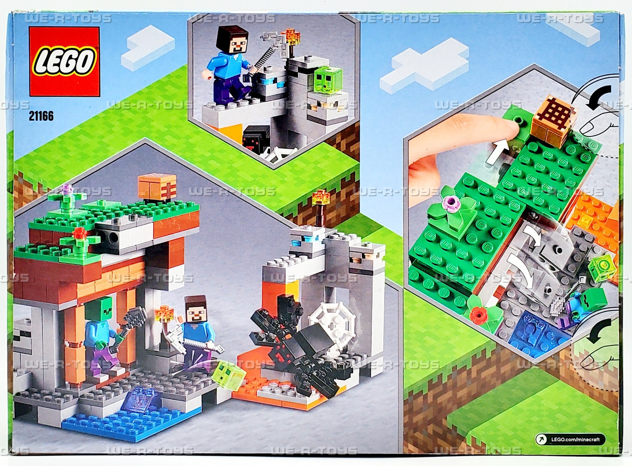 LEGO Minecraft The Abandoned Mine 248 Piece Building Set 21166
