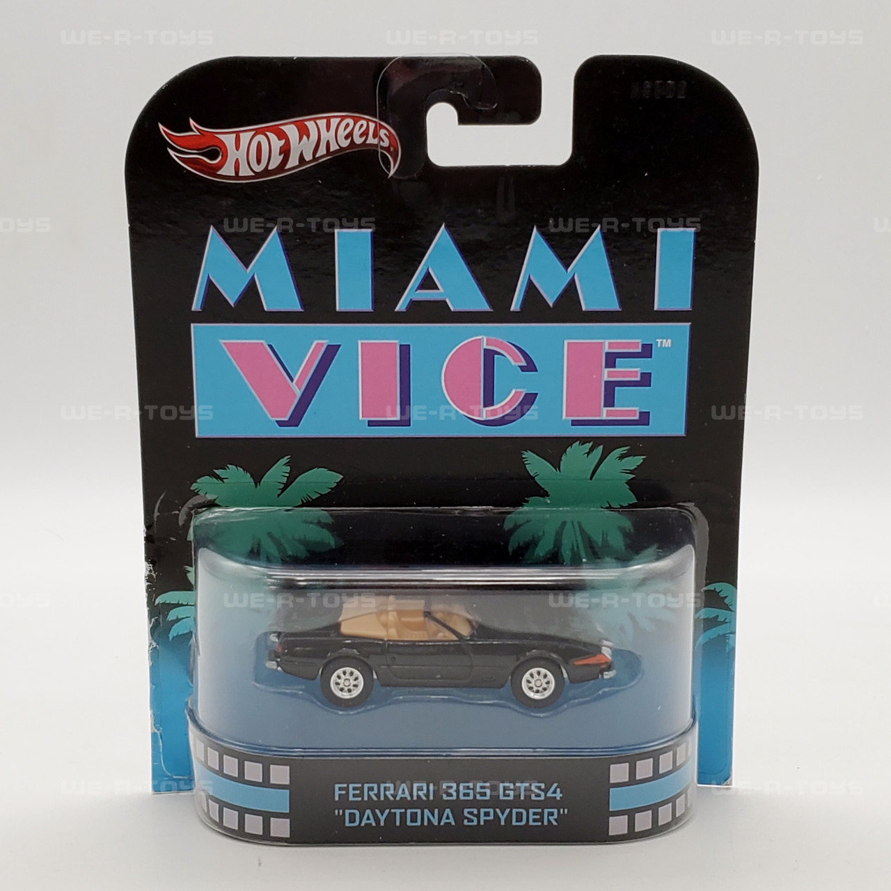 Hot Wheels Miami Vice Ferrari 365 GTS4 Daytona Spider NEW - We-R-Toys