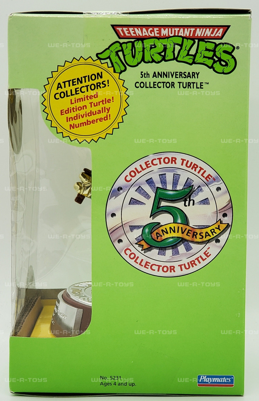 Teenage Mutant Ninja Turtles 5th Anniversary Collector Turtle Leo