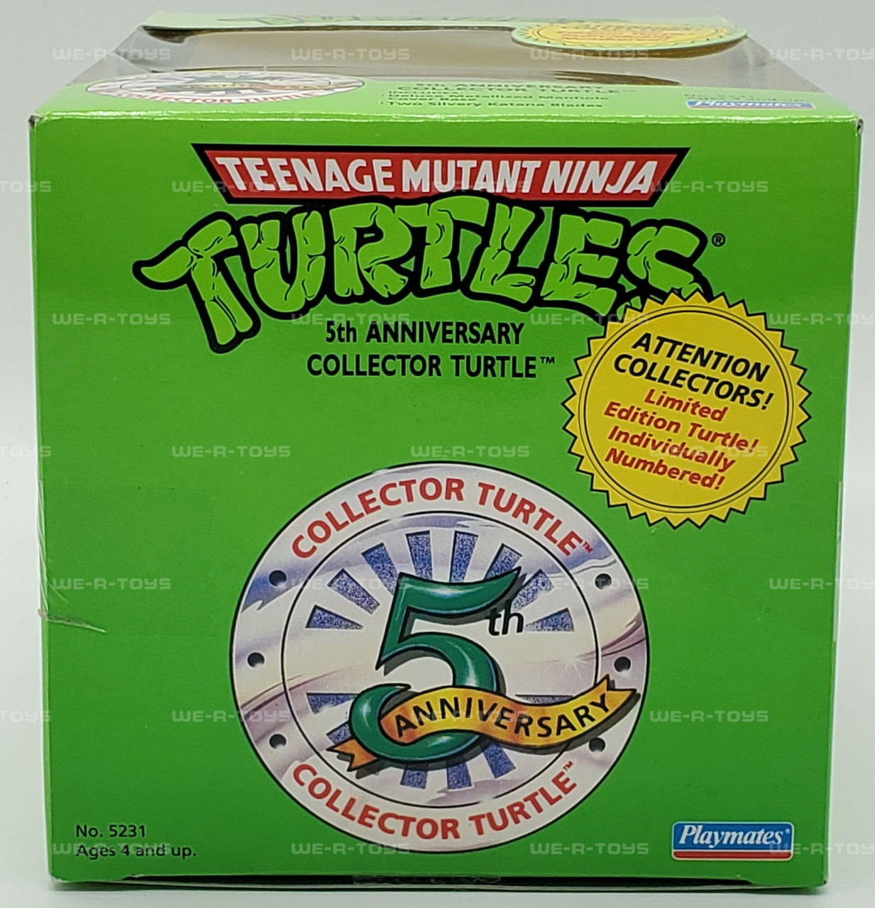 Teenage Mutant Ninja Turtles 5th Anniversary Collector Turtle Leo