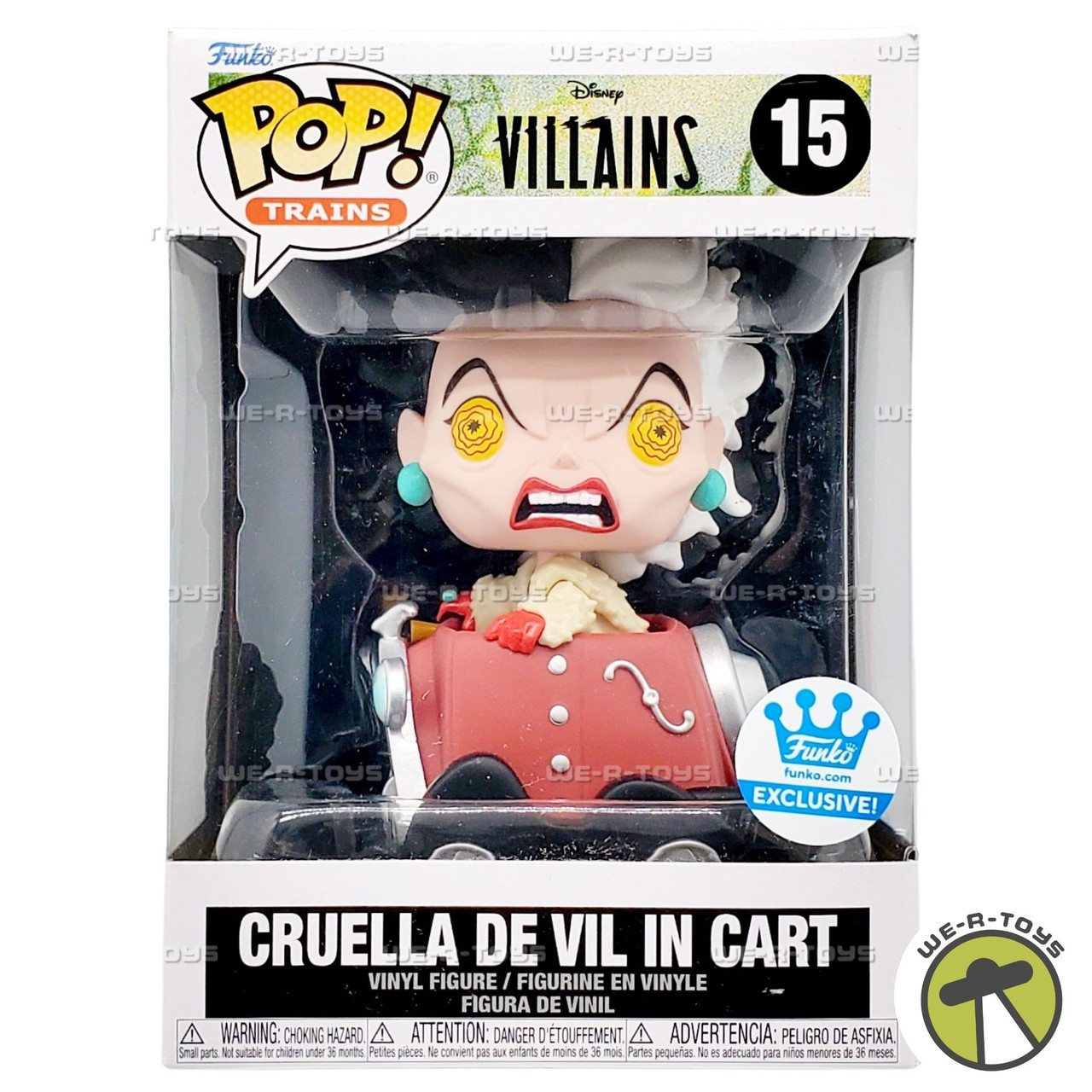 FUNKO POP Trains Disney Villains 5点セット Funko POP Trains Disney