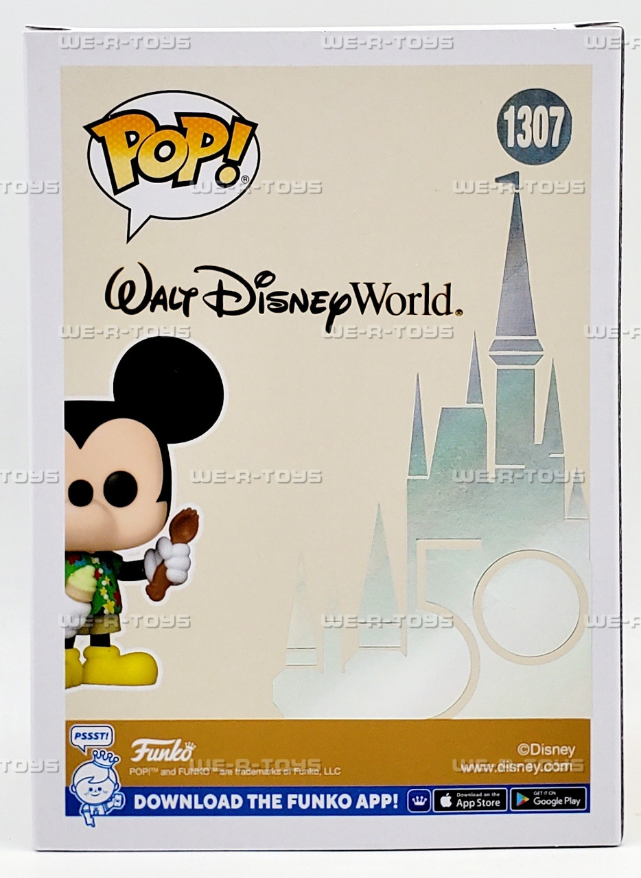 Funko POP Walt Disney World 50th Anniversary Aloha Mickey Mouse