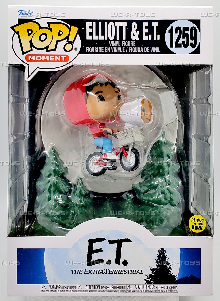 Funko POP Moment E.T. The Extra-Terrestrial Elliot and E.T. Flying