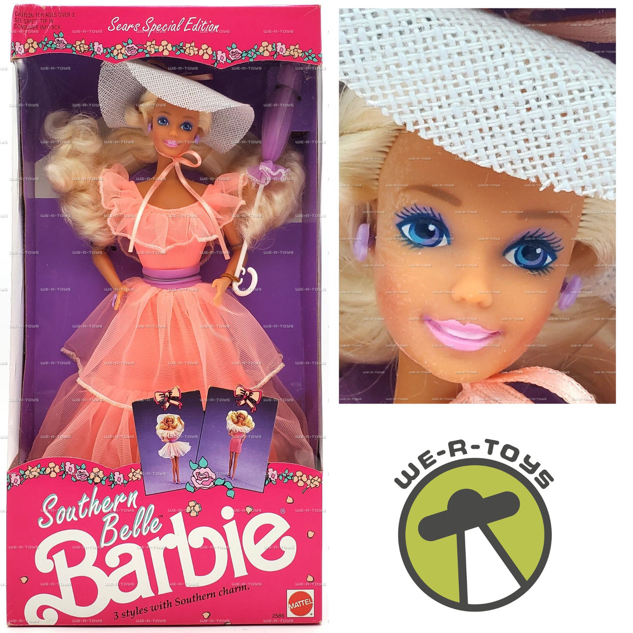 【未使用品】バービー人形 Southern Belle サザンベル Barbie Southern Belle Sears Special Edition Doll 1991 Mattel #2586