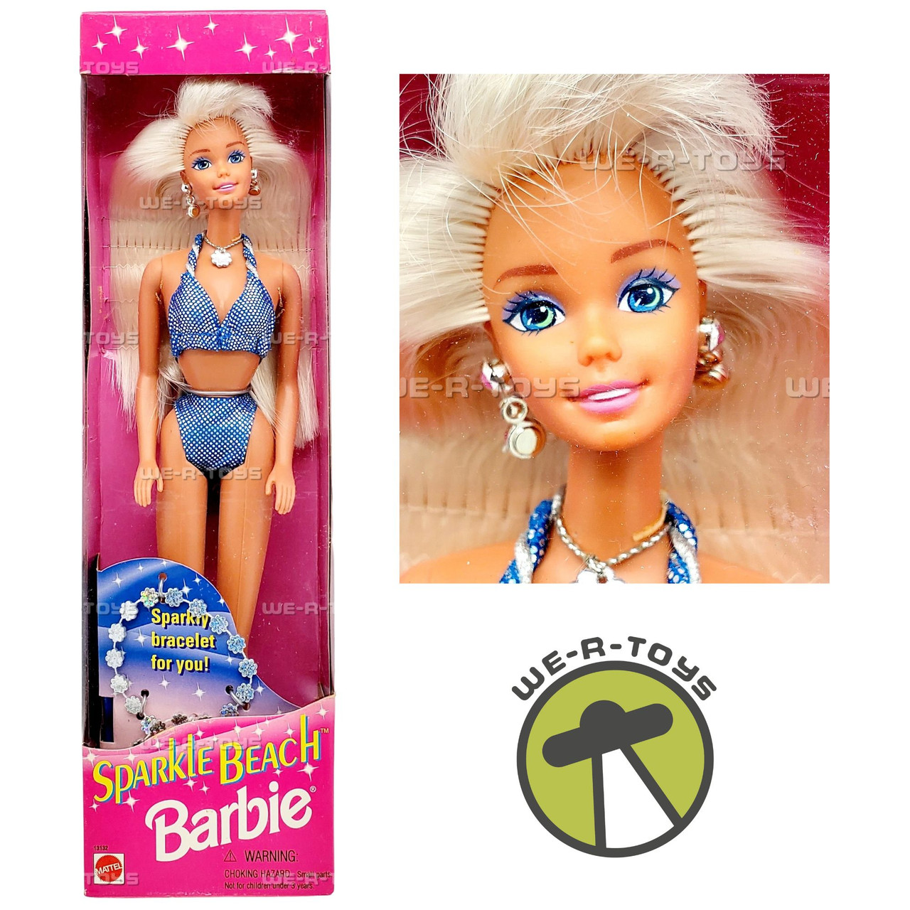 Sparkle Beach Barbie Doll 1995 Mattel #13132