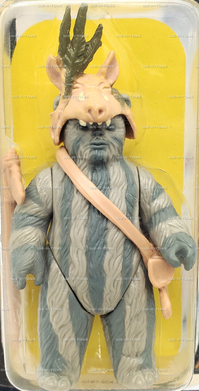 Star Wars ROTJ Teebo Action Figure 77-Back Card w/ No Offer 1983