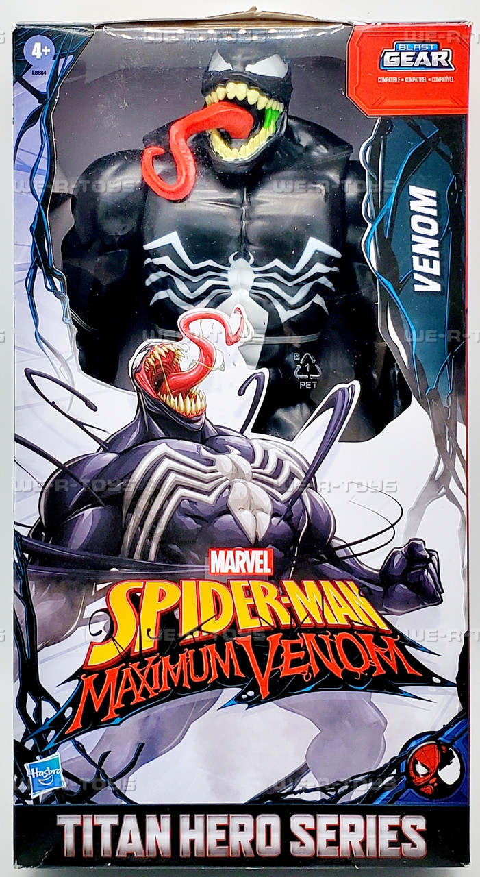 Marvel Titan Hero Series Spider-Man Maximum Venom Venom Action
