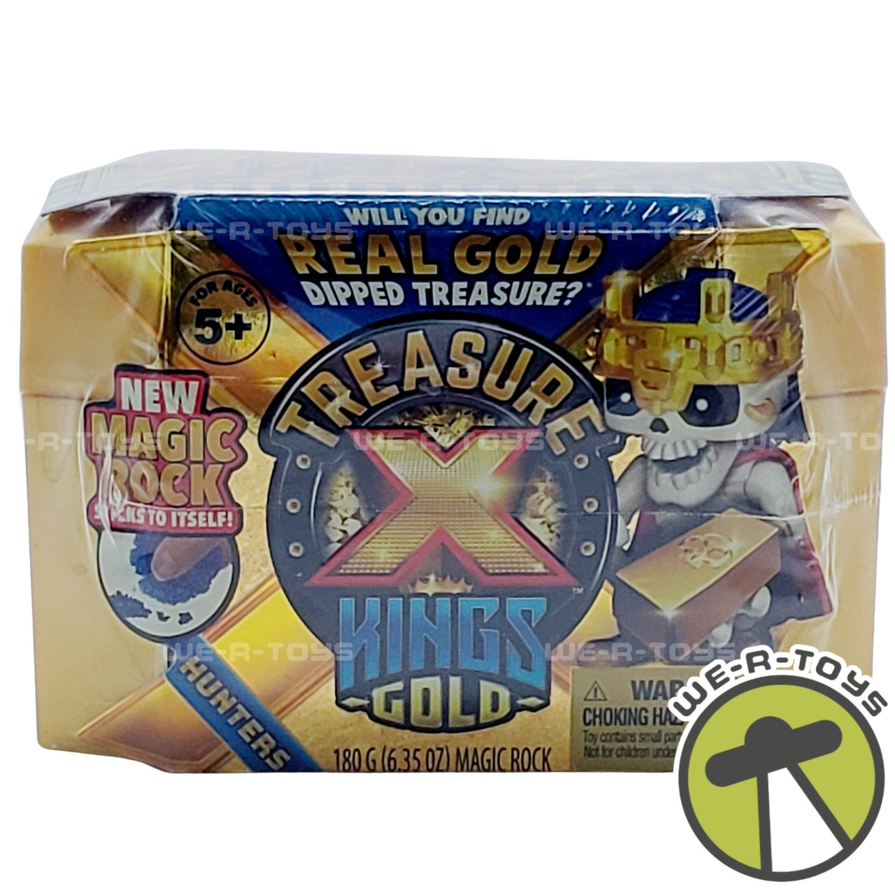 Treasure X Kings Gold Magic Rock Figure Moose Toys 5337 NEW - We-R