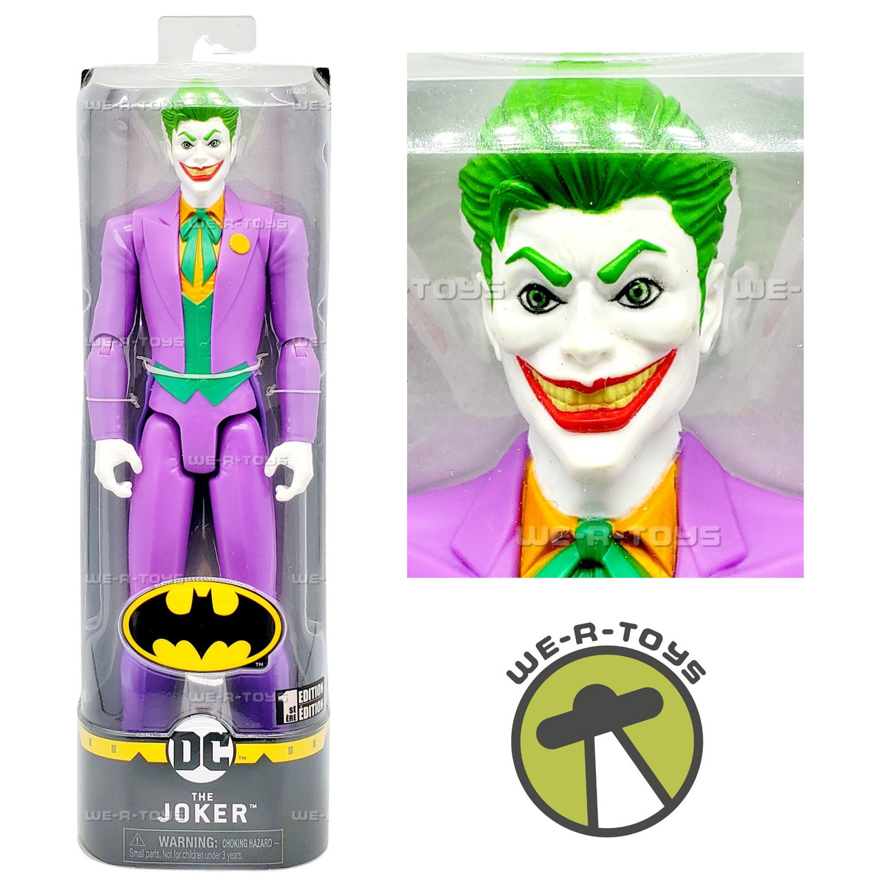 DC The Caped Crusader The Joker Action Figure Spin Master 00851