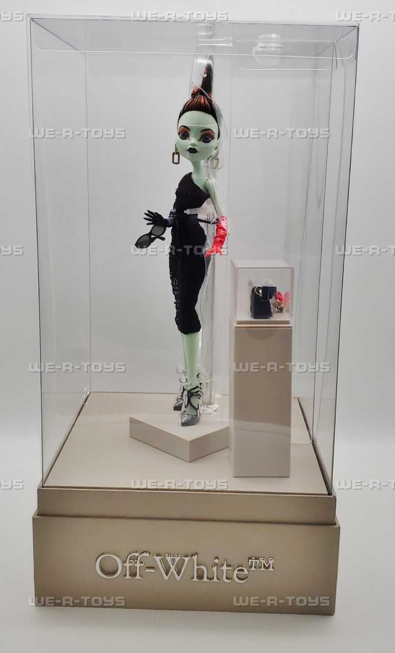 Monster High Skullector Doll x Off White Collab Electra Melody