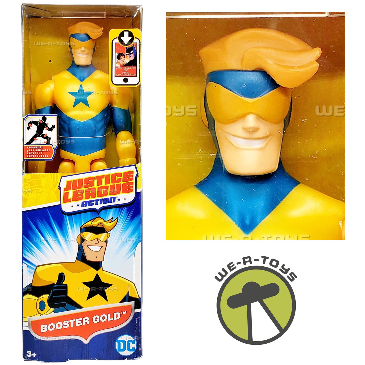 DC Justice League Action Booster Gold Action Figure 2017 Mattel