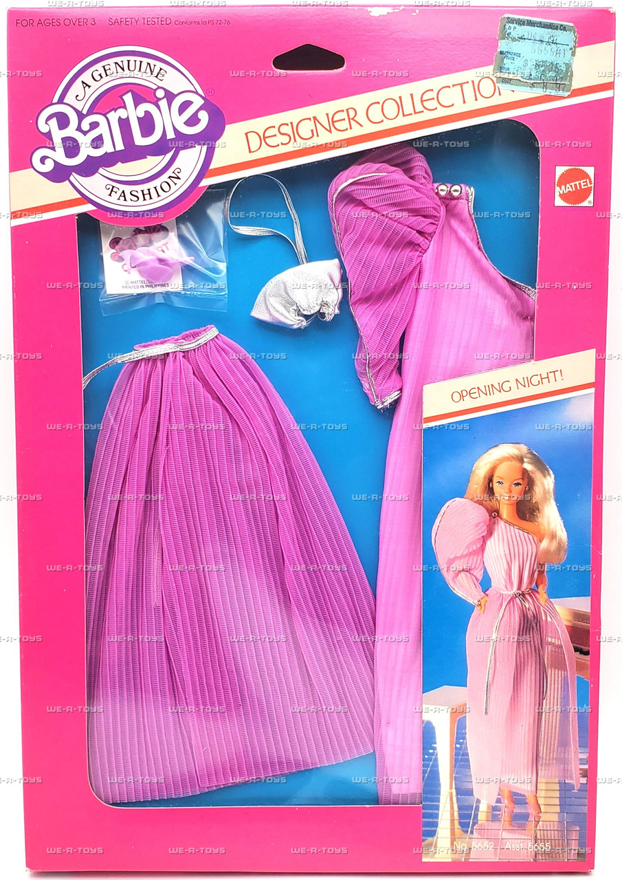 Barbie Fashion Designer Collection Opening Night Set 1982 Mattel