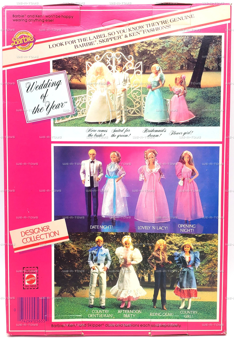 Barbie Fashion Designer Collection Opening Night Set 1982 Mattel
