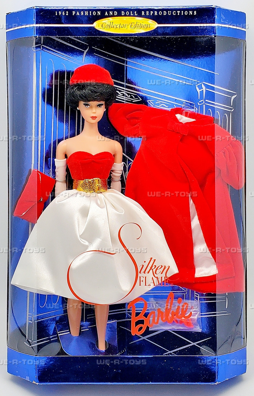 バービー人形 Silken FLAME Silken Flame Brunette Barbie Doll 1962 Reproduction 1997