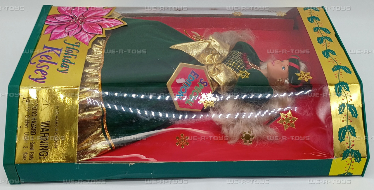 Holiday Kelsey Special Edition Fashion Doll in Green Dress 1996