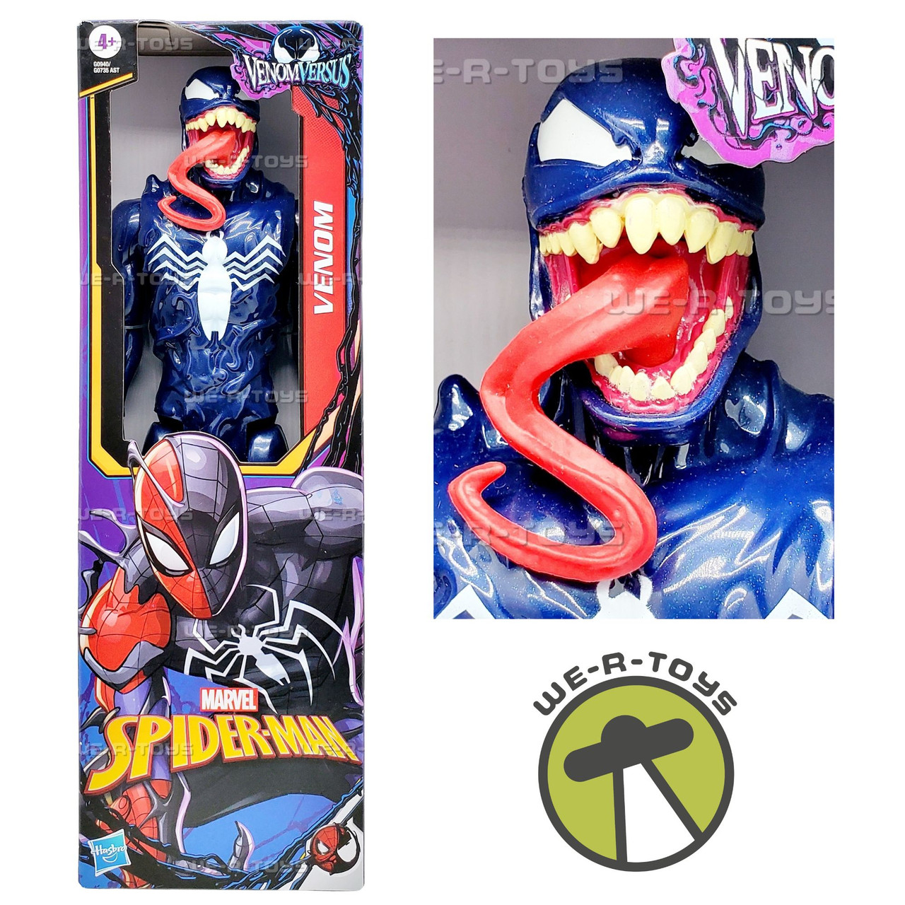 Marvel Spider-man VenomVersus Titan Hero Series Venom Action