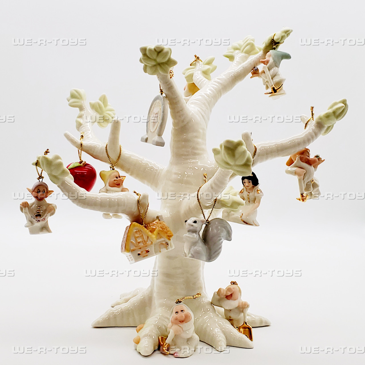 Disney Lenox Ornament Tree With 12 Ornament Figures NEW - We-R-Toys