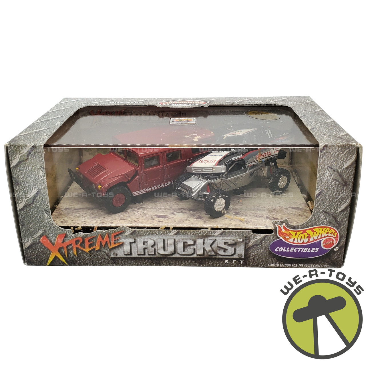 Hot Wheels Collectibles Xtreme Trucks Set Hummer & Baja Racer