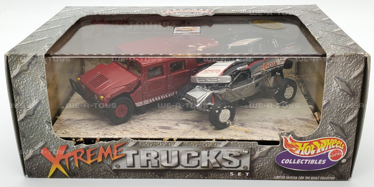 m*n様 ホットウィール コレクタブルズ Xtreme Trucks 2台セット Hot Wheels Collectibles Xtreme Trucks Set Hummer & Baja Racer