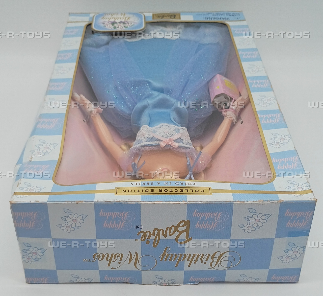 Barbie Birthday Wishes In Blue Dress Collector Edition Doll 2000 Mattel New - We-R-Toys Barbie Birthday Wishes In Blue Dress Collector Edition Doll 2000 Mattel New - We-R-Toys