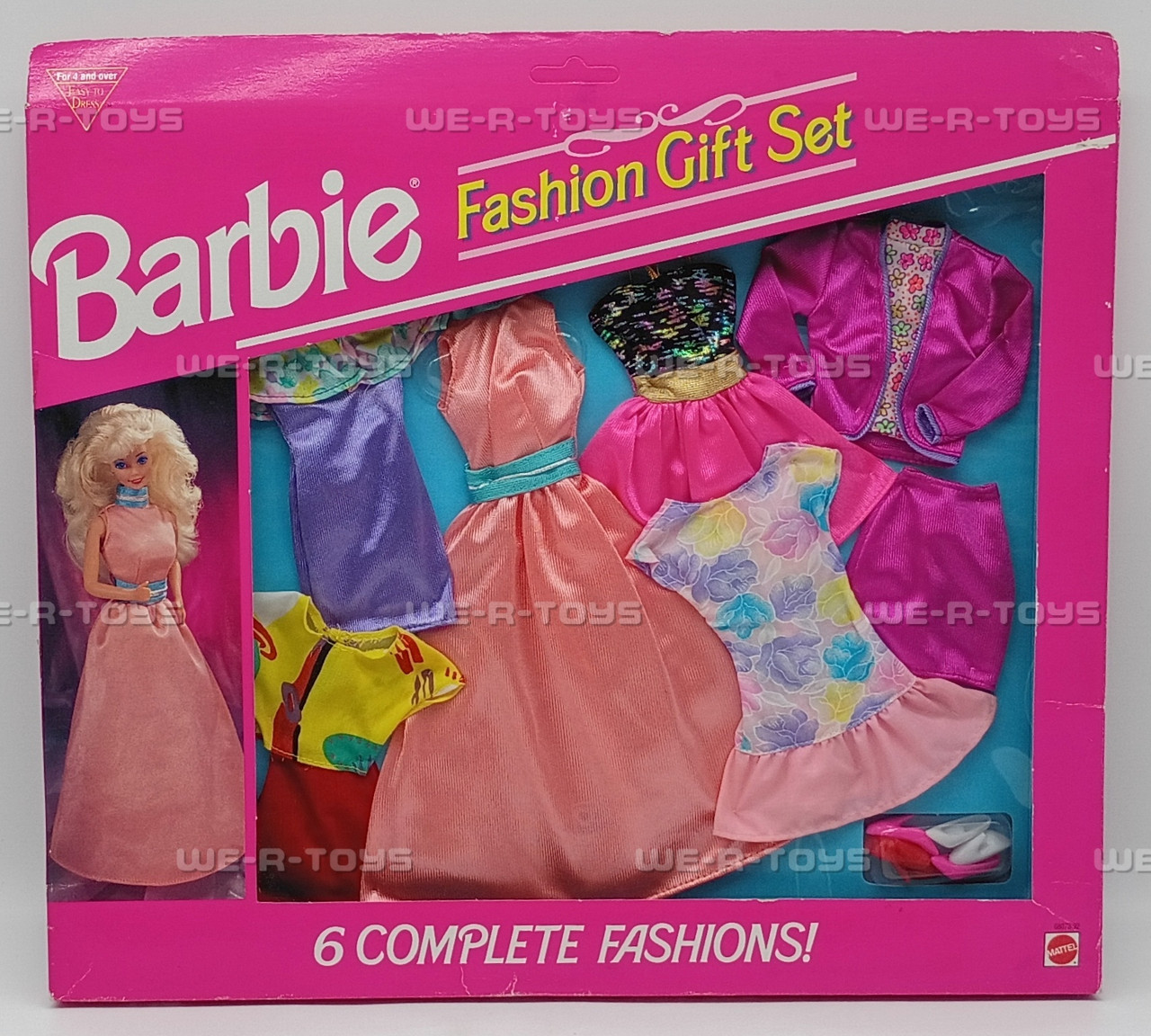 Barbie Fashion Gift Set 6 Complete Outfit Fashions 1993 Mattel