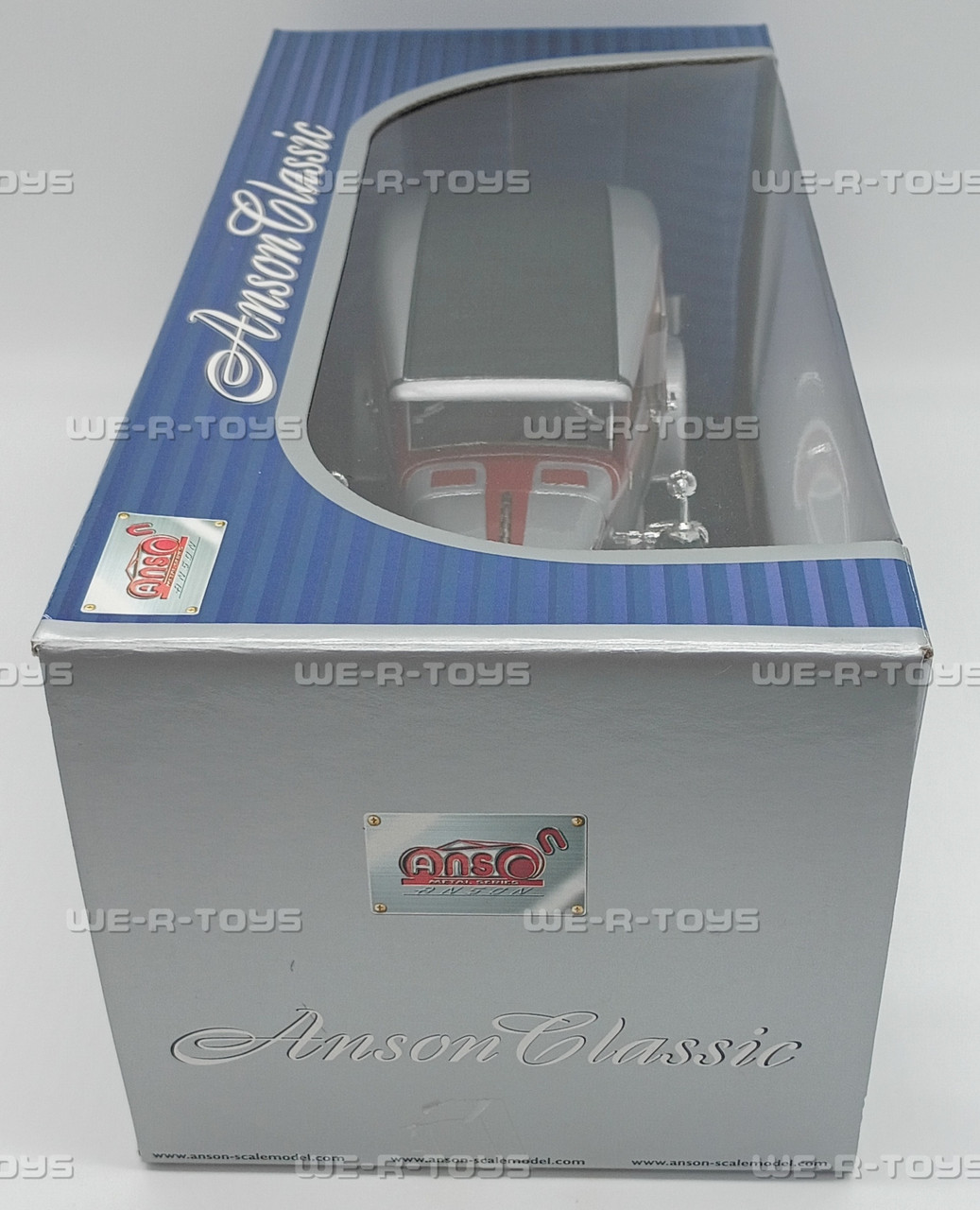 Anson Collection Silver 1931 Peerless Vehicle 1:18 Scale NEW - We