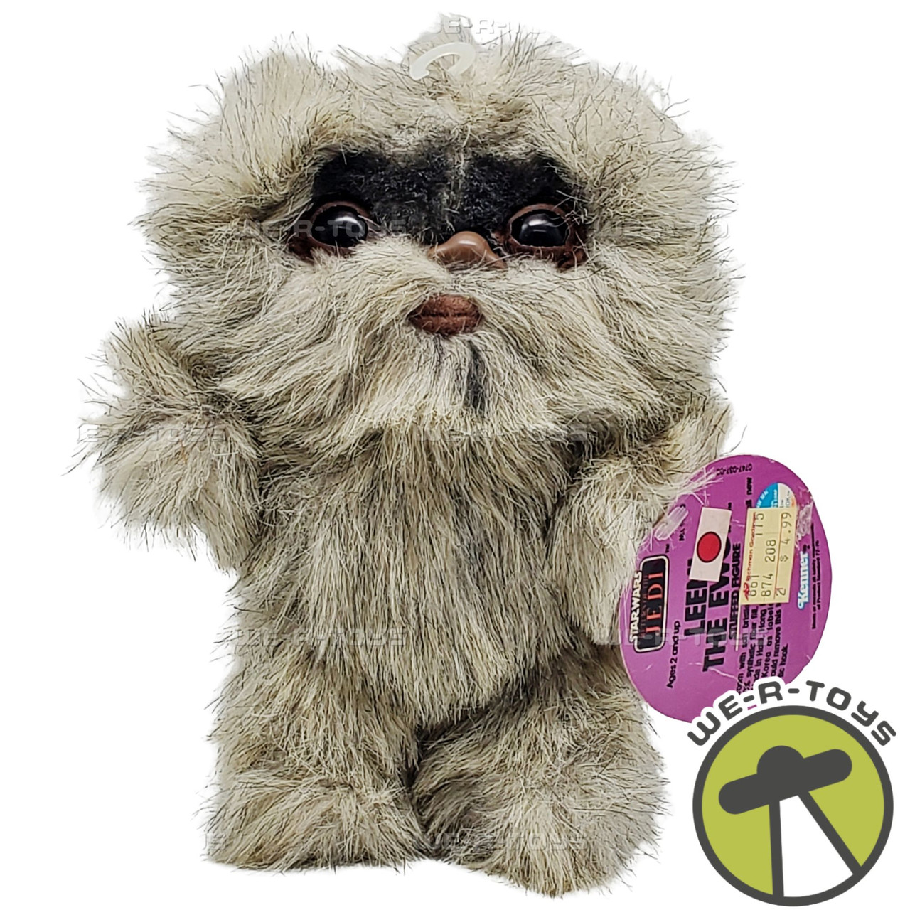 Star Wars Ewoks Leeni The Ewok Stuffed Figure Ages 2+ 1983 Kenner