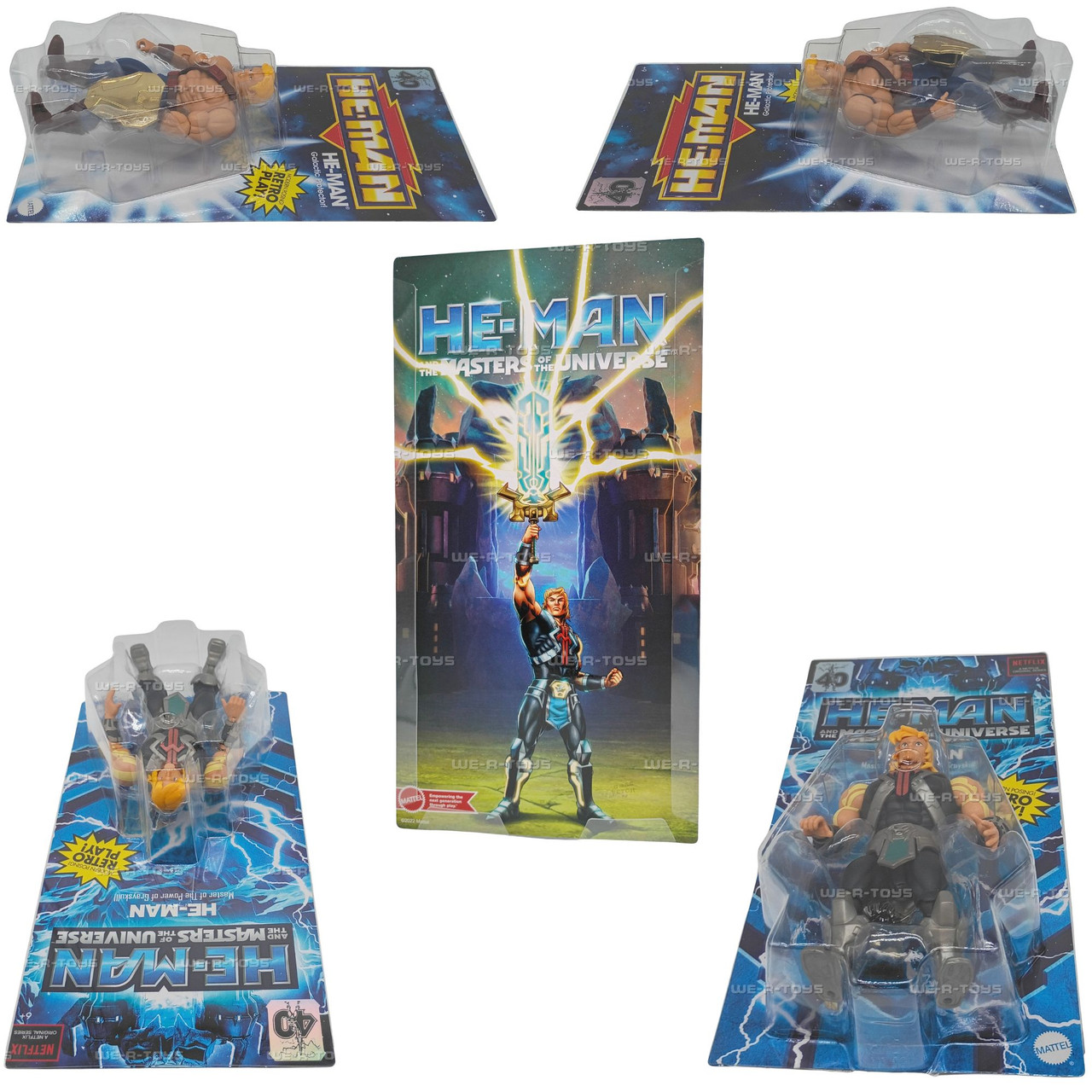 HE-MAN 40TH ANNIVERSARY 4-Pack - Mattel MASTERS OF THE UNIVERSE Origins EUR 199,00 - DE HE-MAN 40TH ANNIVERSARY 4-Pack - Mattel MASTERS OF THE UNIVERSE Origins EUR 199,00 - DE