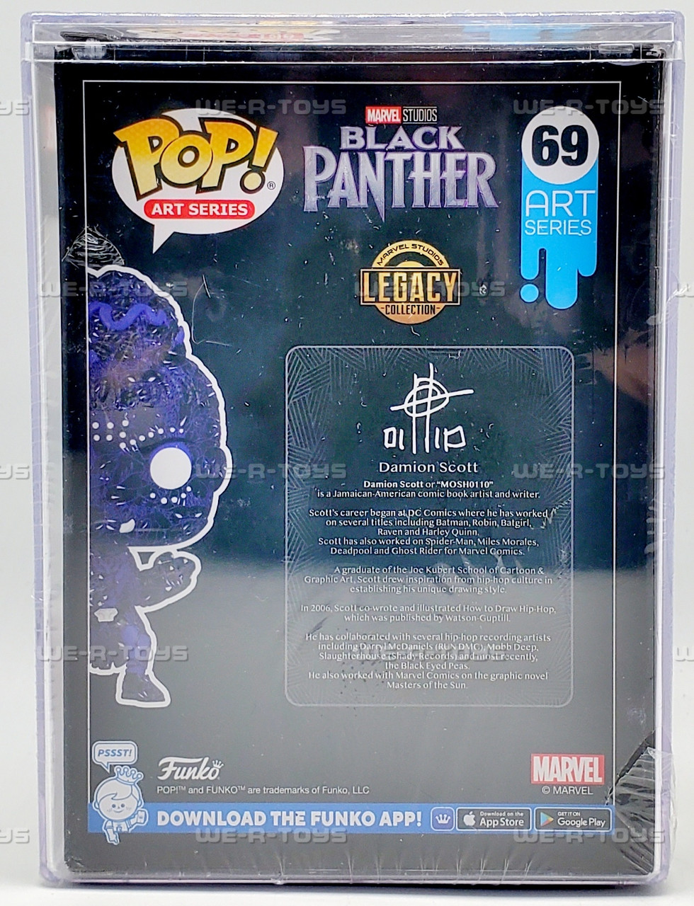 Funko POP Art Series Marvel Black Panther Shuri 69 Vinyl Figure